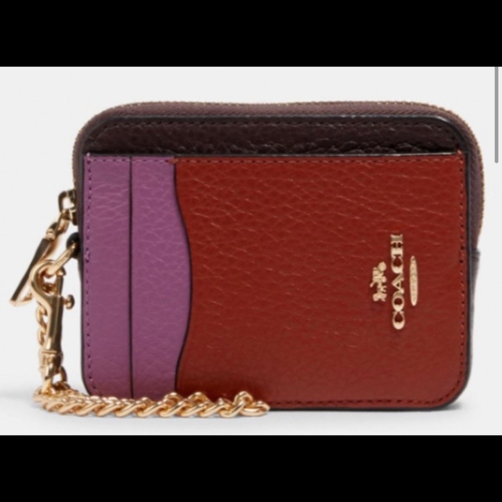 Coach Zip Card Case